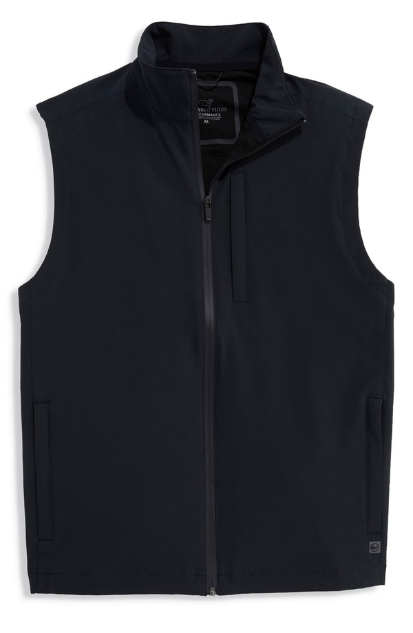 ヴァインヤードヴァインズ メンズ アウター より良い vineyard vines The On-the-Go Mariner Wateresistant Vest Jet Black 黒いこと