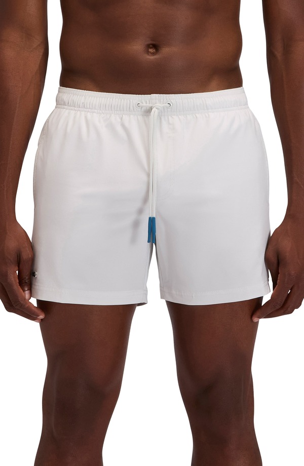 サンデッキ メンズ 水泳着 二分の一ズボン下・さる股引き Sundek Solid Swim Trunks Ghost