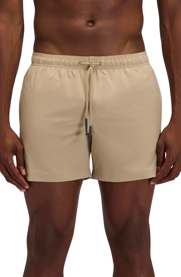 サンデッキ メンズ 水泳着 二分の一ズボン下・さる股引き Sundek Solid Swim Trunksafari