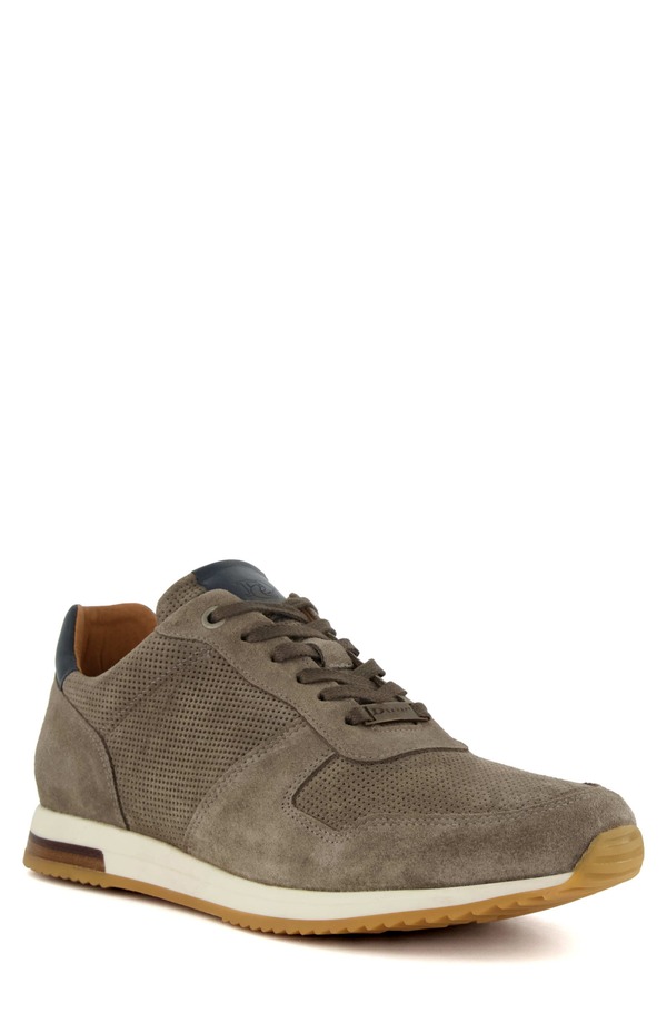 デューンロンドン メンズ シューズ スニーカー Dune London Trilogy Sneaker Grey 薄墨色