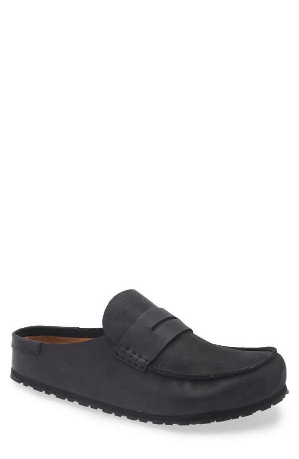 ビルケンシュトック メンズ シューズ スリッポン・ローファー Birkenstock Naples Loafer Clog Black 黒いこと