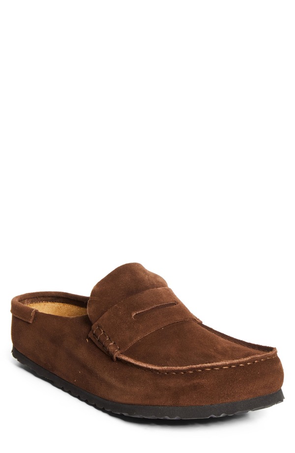 ビルケンシュトック メンズ シューズ スリッポン・ローファー Birkenstock Naples Loafer Clog Carafe