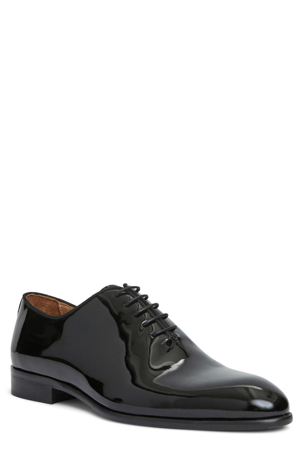 ブルーノマグリ メンズ シューズ Bruno Magli Angelo Wholecutuxedo Shoe Black Patent 黒いこと
