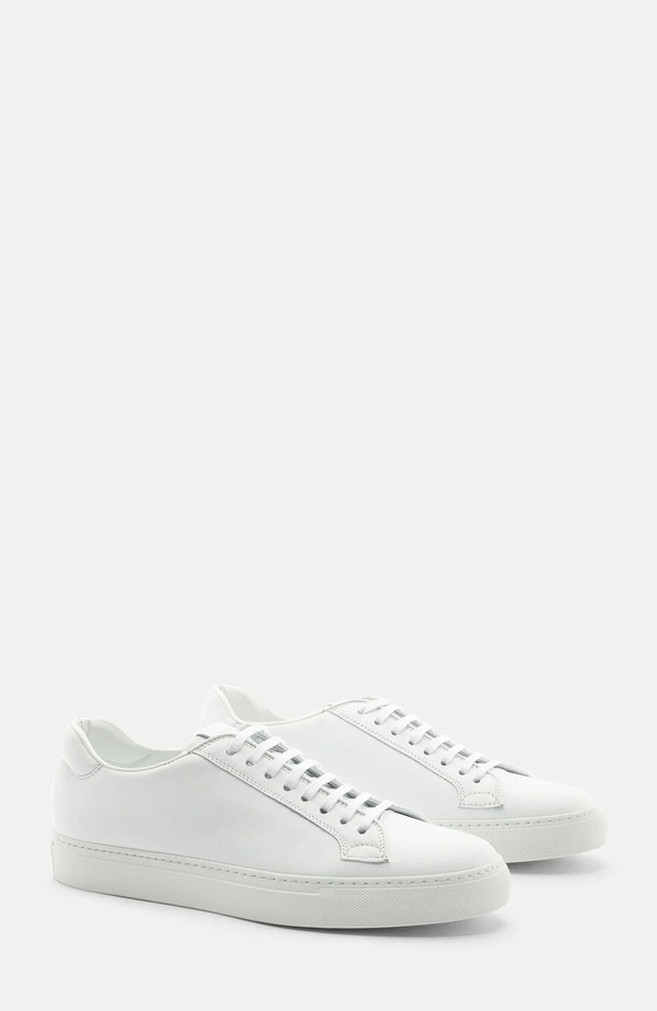 スカロッソ メンズ シューズ スニーカー SCAROSSO Ugo Sneakers White - Calf 白いこと
