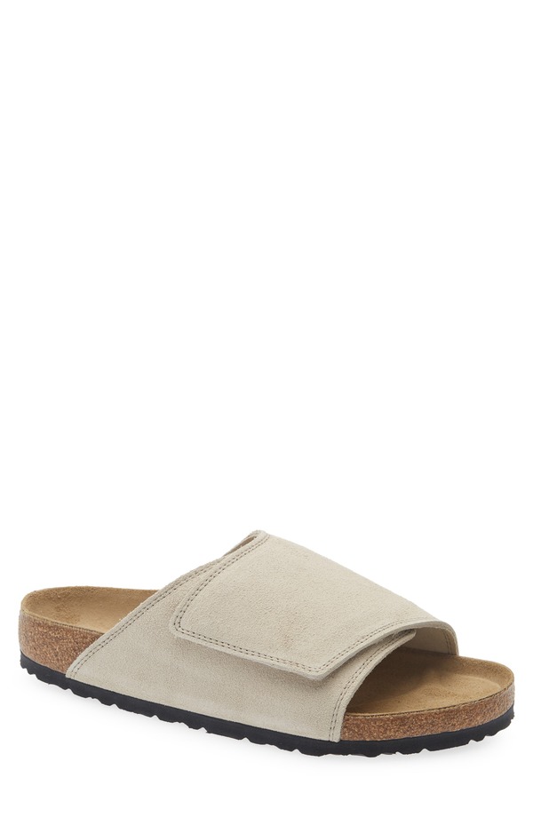 ビルケンシュトック レディース シューズ サンダル Birkenstock Solana Slide Sandal Oyster｜ReVida 店