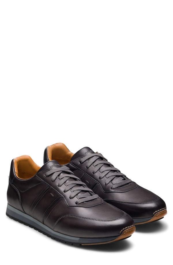 マグナーニ メンズ シューズ スニーカー Magnanni Ventura Low Top Sneaker Grey 薄墨色