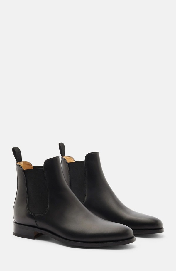 スカロッソ メンズ シューズ ブーツ・レインブーツ チェルシーブーツ チェルシー SCAROSSO Giancarlo Chelsea Boots Black Calf 黒いこと