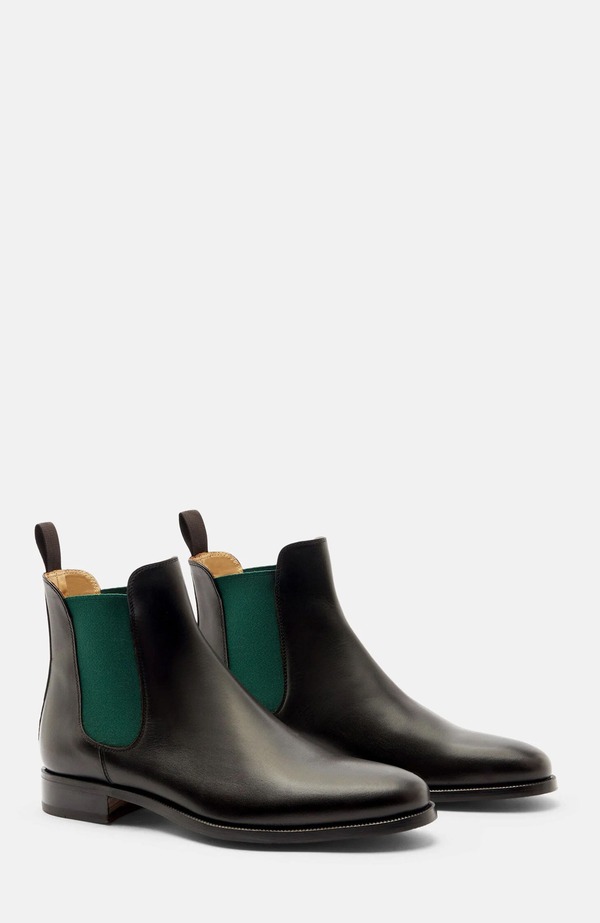 スカロッソ メンズ シューズ ブーツ・レインブーツ チェルシーブーツ チェルシー SCAROSSO Giancarlo Chelsea Boots Brown Calf 赤銅色