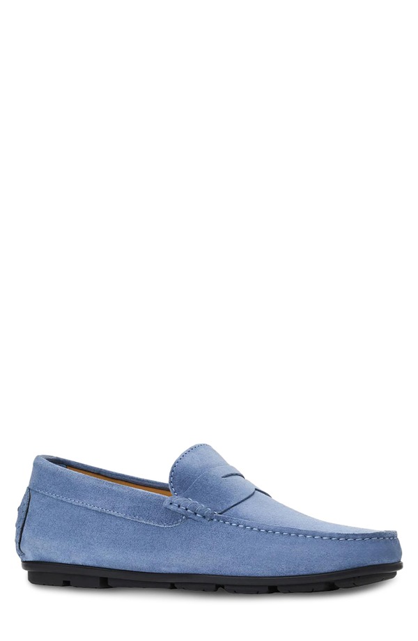 アクアタリア メンズ シューズ スリッポン・ローファー Aquatalia Enzo Wateresistant Driving Loafer Jeansuede