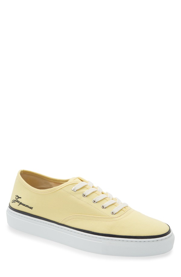 ジャクエムス メンズ シューズ スニーカー Jacquemus The Ff Sneaker Light Yellow 黄色