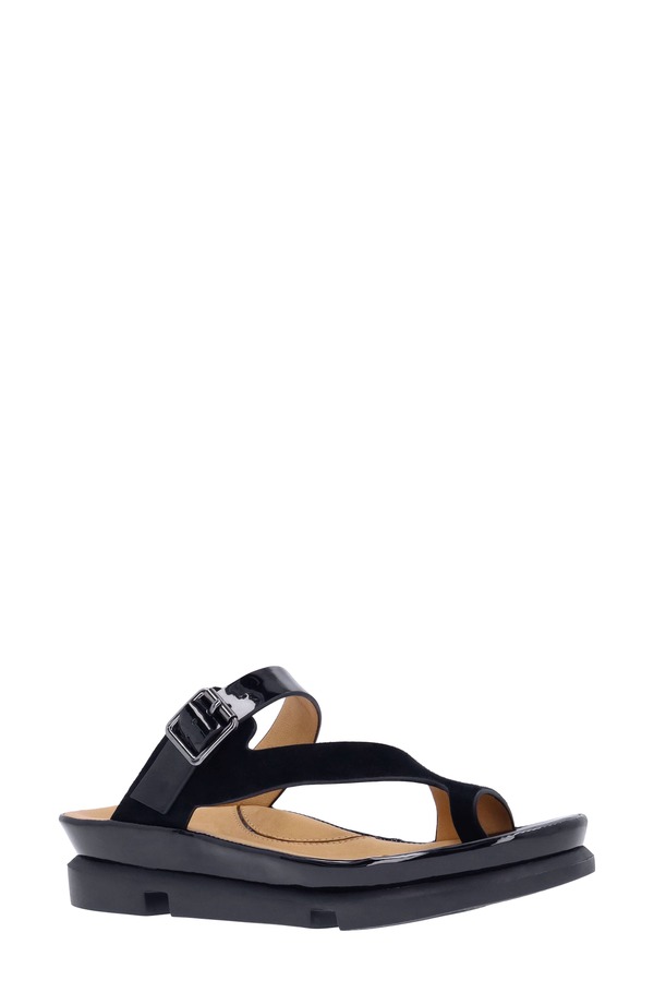 ラモールドピード レディース シューズ ヒール サンダル L'Amour des Pieds Alanza Toe Loop Sandal Black ブラック