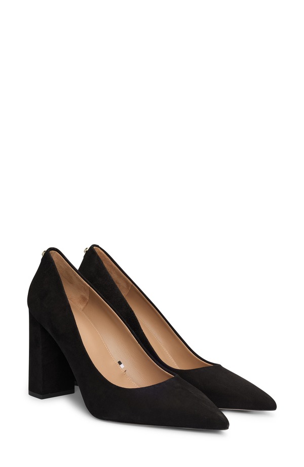 主任者 レディース シューズ 踵 BOSS Janet Pointed Toe Pump Black 黒いこと