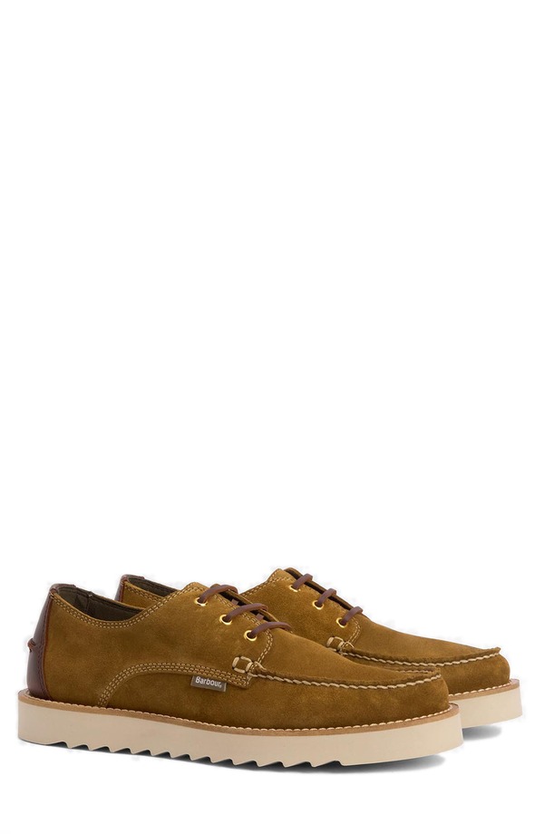 バブアー メンズ シューズ オックスフォード 競り合い Barbour Aydon Derby Toffee Suede