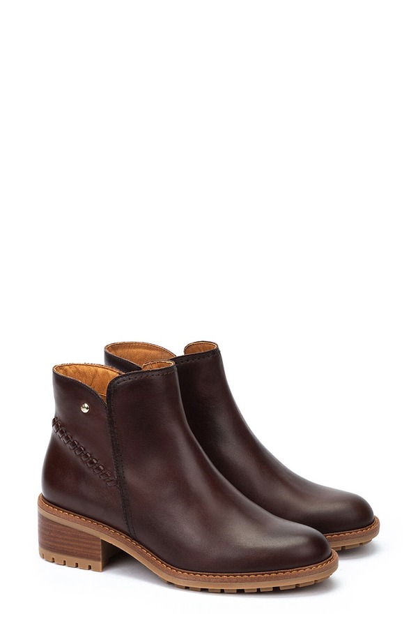 ピコリーノス レディース シューズ ブーツ・レインブーツ PIKOLINOS Medina Bootie Caoba