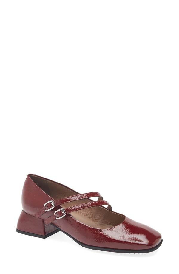 ワンダーズ レディース シューズ ヒール Wonders Mary Jane Pump Lack Vino