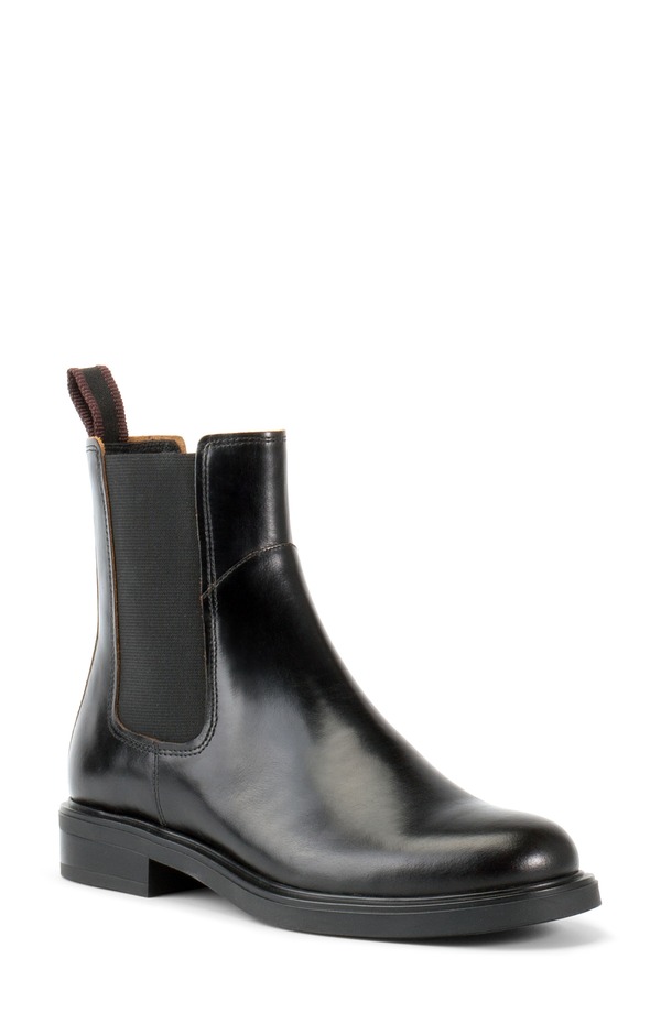 ヴァガボンド レディース シューズ ブーツ・レインブーツ チェルシーブーツ チェルシー Vagabond Shoemakers Freya Chelsea Boot Black Leather ブラック