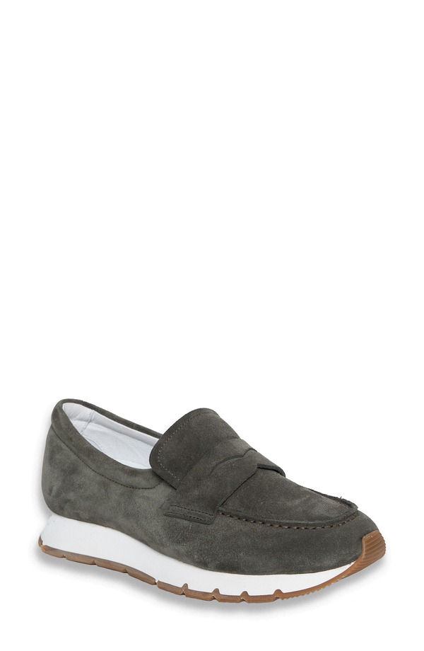 ボイルブランシェ レディース シューズ スリッポン・ローファー スニーカー Voile Blanche Julia Hybrid Loafer Sneaker Army Green グリーン｜ReVida 店