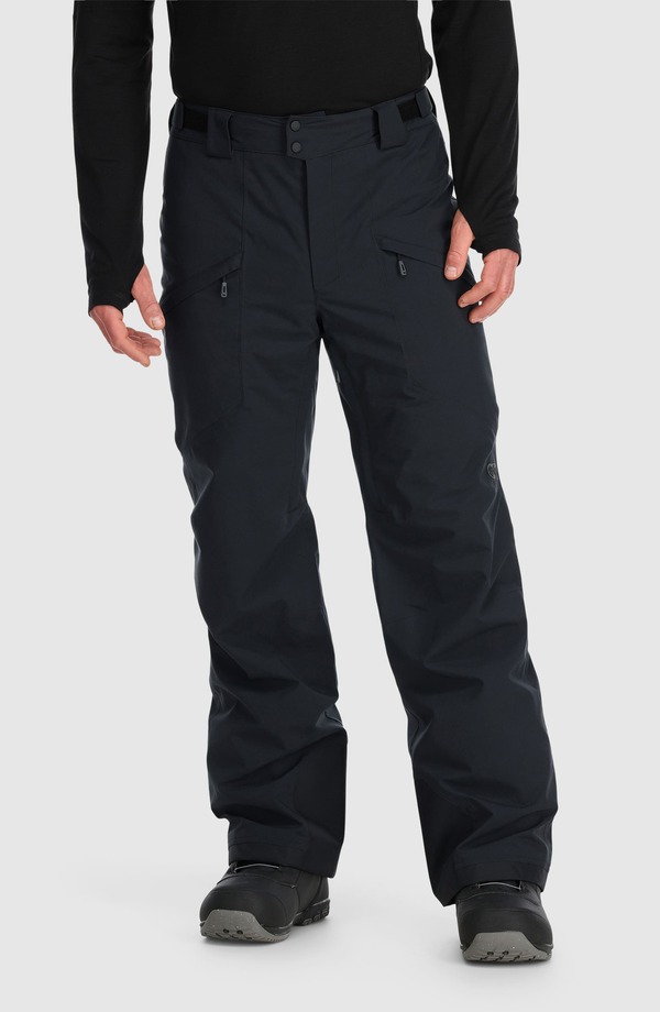 アウトドア問い合わせ メンズ アウター 上衣・上衣 ズボン下 Outdooresearch Snowcrew Snow Pants Black 黒いこと