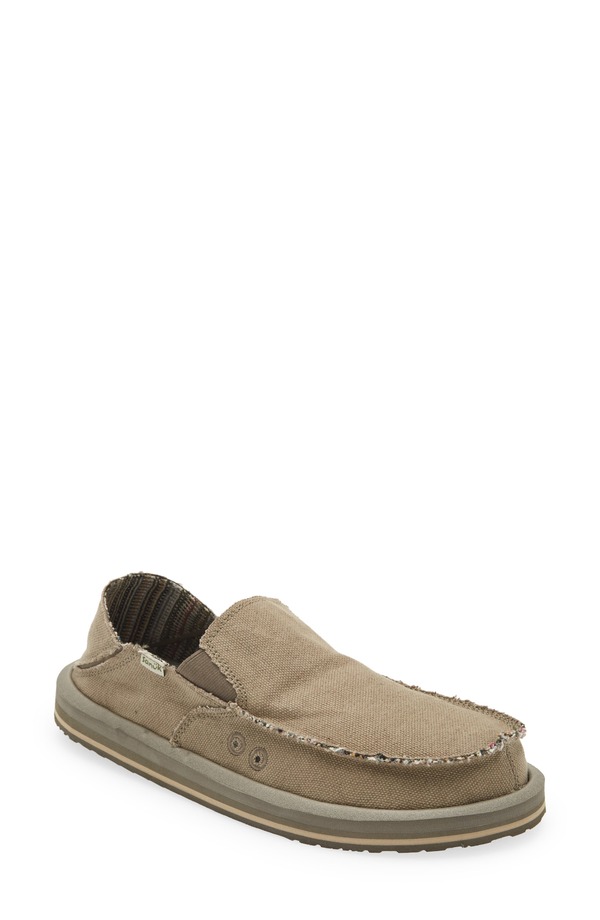 サヌーク メンズ シューズ スニーカー Sanuk Slip-On Sneaker Earth