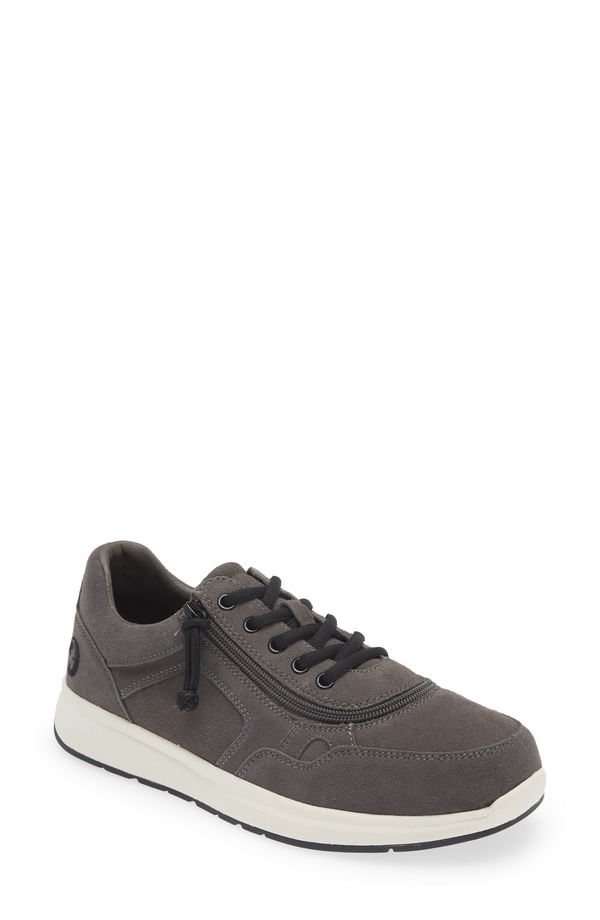 ビリーフットウェア メンズ シューズ スニーカー BILLY Footwear Comfort Jogger Grey Suede 薄墨色