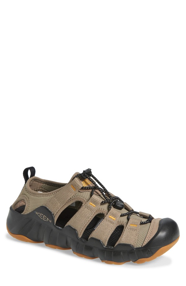 キーン メンズ シューズ サンダル KEEN Hyperport H2 Sandal Brindle/Black 黒いこと