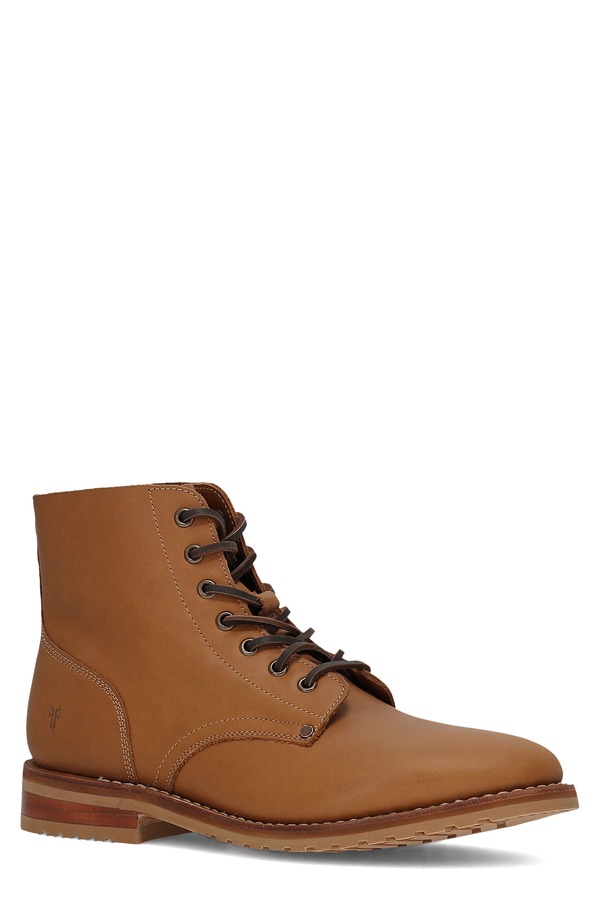フライ メンズ シューズ ブーツ・レインブーツ レース Frye Barrett Lace-Up Boot Golden Rod｜ReVida 店 46,080円