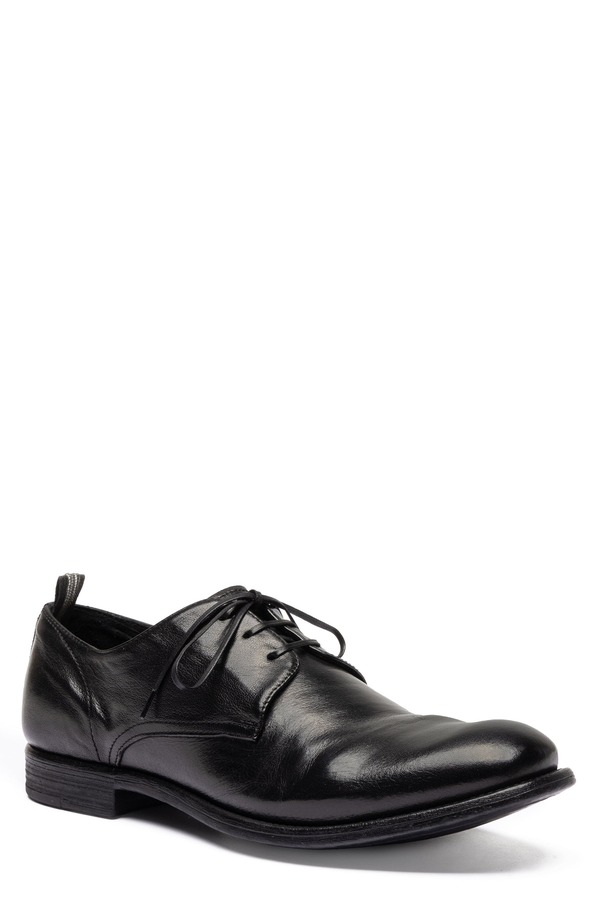 オフィチーネクリエイティブ メンズ シューズ 力くらべ Officine Creative Chronicle 153 Derby Dhoes Black 黒いこと