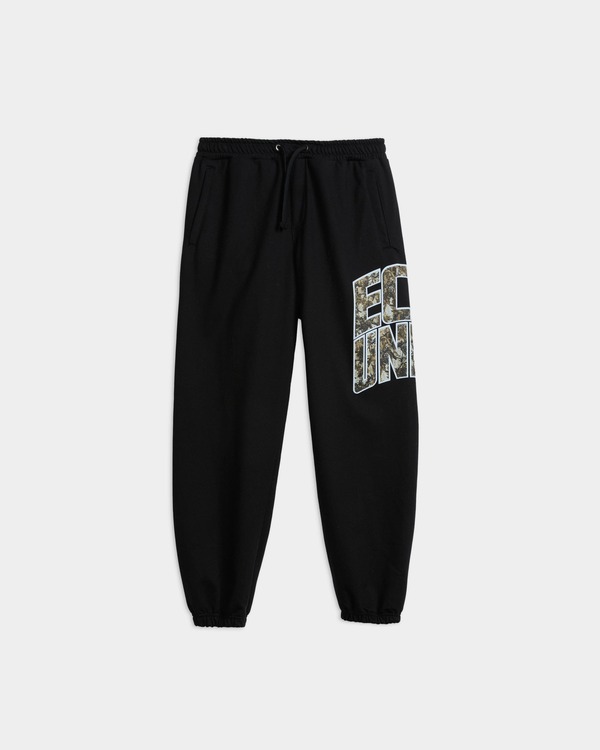 エコー メンズ ボトムス カジュアルパンツ ジョガーパンツ ECKO Leafy Arch Joggers Vintage Black ブラック|ReVida 店