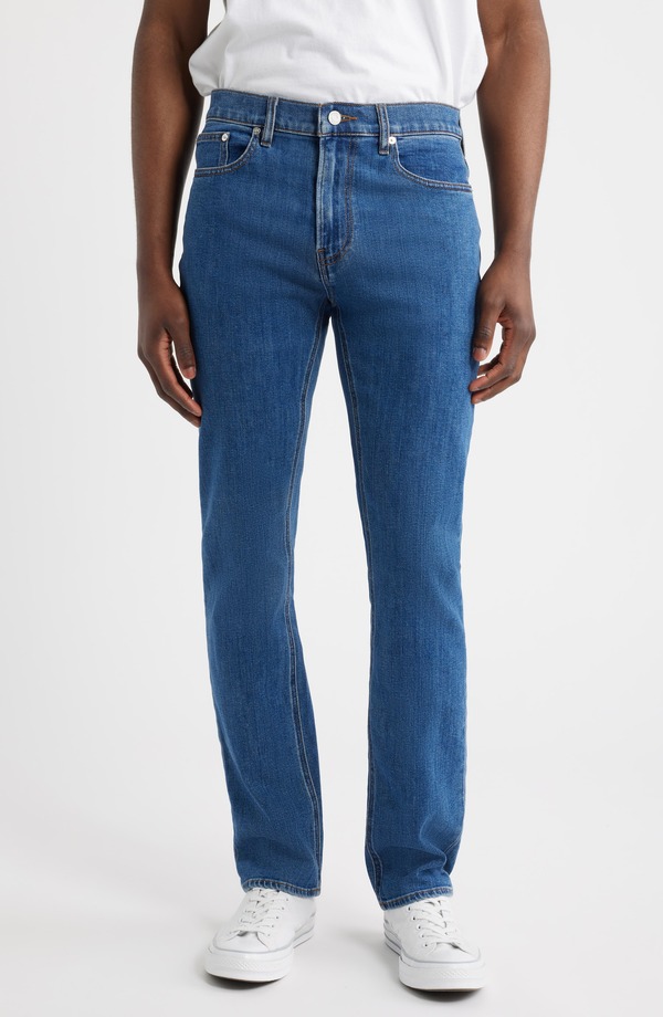 ひな形 メンズ ボトムス ジーンズズボン下 引っ切り無い デニム FRAME Modern Straight Leg Jeans Cavalier