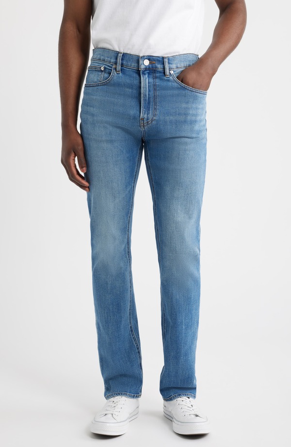 ひな形 メンズ ボトムス ジーンズズボン下 引っ切り無い デニム FRAME Modern Straight Leg Jeans Thundercliff