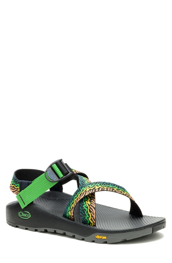 白墨 メンズ シューズ サンダル Chaco Rapid Pro Sandal Eddy Greenvy 緑であること