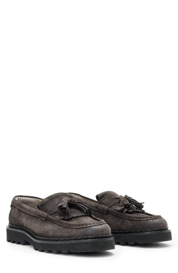 オールセインツ メンズ シューズ スリッポン・ローファー AllSaintskiff Tasseloafer Warm Grey 薄墨色