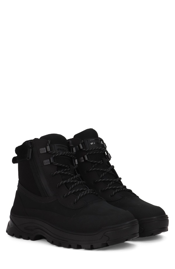 パジャール メンズ シューズ ブーツ・レインブーツ Pajar Torsion IG Waterproof Boot Black 黒いこと