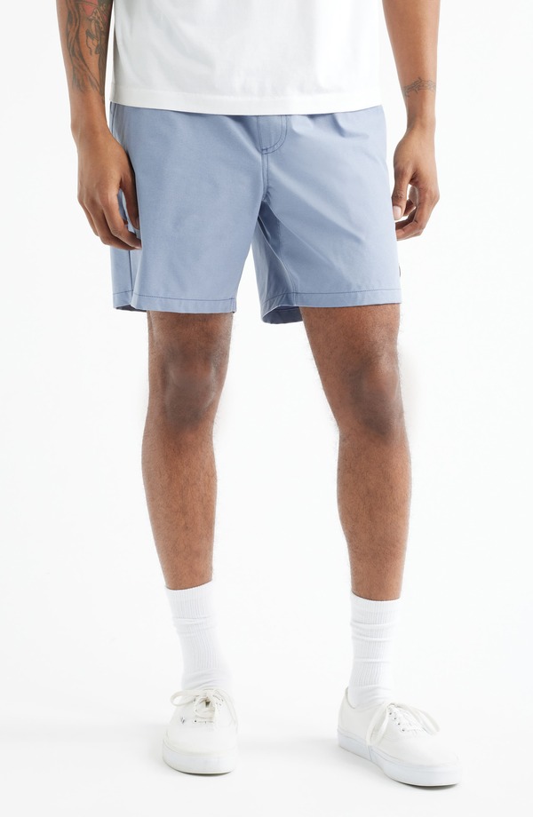 バンズ メンズ ボトムス 二分の一ズボン下・さる股引き 遊撃手ズボン下 Vans Range Relaxed Waterepellent Shorts Glacial Slate スレート