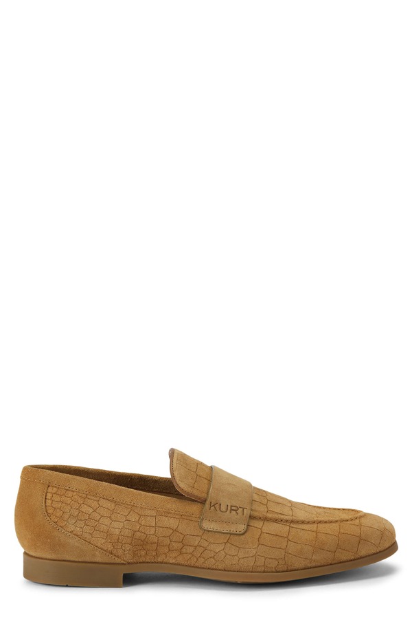 カートジェイガーロンドン メンズ シューズ ローファー Kurt Geiger London Aldgate Flex Reptilembossed Loafer Light/ Pastel Brown ブラウン