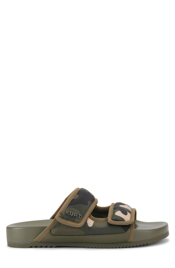 カートジェイガーロンドン メンズ シューズ サンダル Kurt Geiger London Puff Slide Sandal Dark Green 緑であること