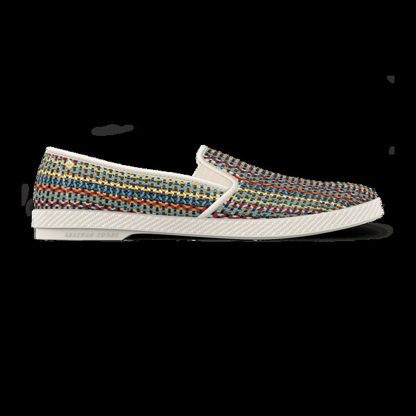 リビエラ レディース シューズ スリッポン・ローファー なめし革 Rivieras Lord Woven Leatherette Slip-On Loafer Multi マルチ色合い
