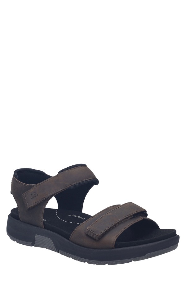 ジョセフセイベル メンズ シューズ サンダル Josef Seibel Emeric 10 Quarter Strap Sandal Espresso