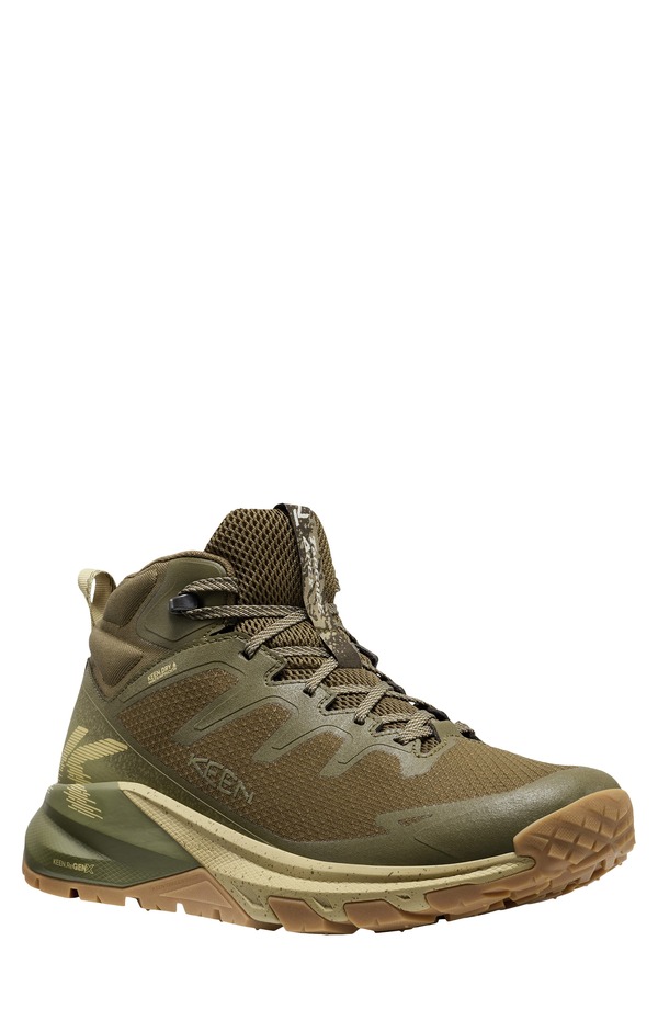 キーン メンズ シューズ ブーツ・レインブーツ KEEN Targhee Apex Mid Waterproof Hiking Boot Dark Olive/ Khaki オリーブ