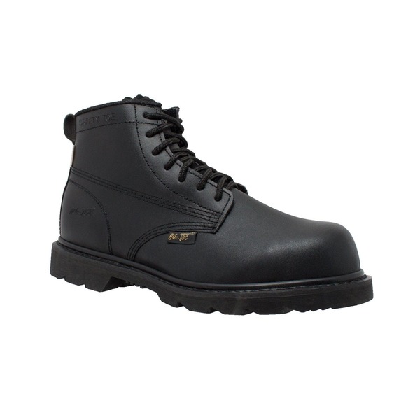 アドテック メンズ シューズ ブーツ・レインブーツ AdTec 6" Composite Toe Boot Black ブラック｜ReVida 店