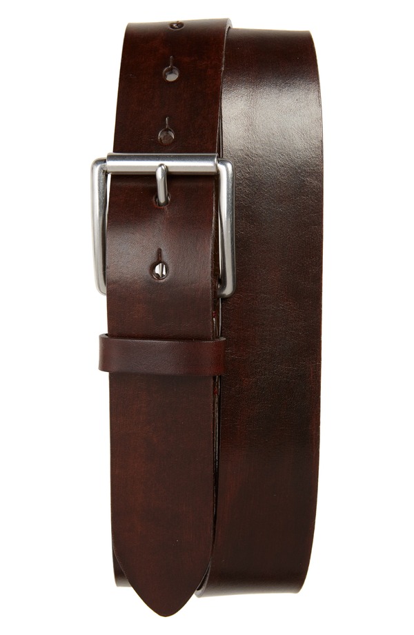 トリノ メンズ 付属品 胴締め なめし革 Torino Leather Belt Brown 赤銅色