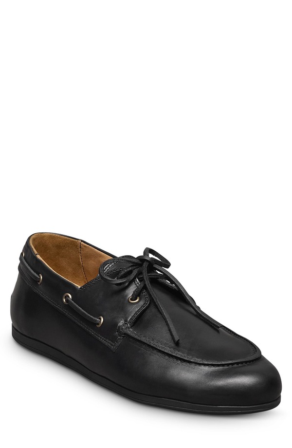 ウディアレン エドモンズ メンズ シューズ Allen Edmonds Aruba Boat Shoe Black 黒いこと