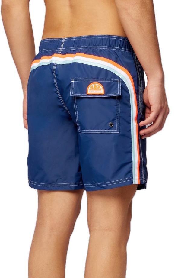 サンデッキ メンズ 海水着 二分の一ズボン下・さる股引き Sundek Classic Swim Trunks 00724 - Navy 24 米国海軍