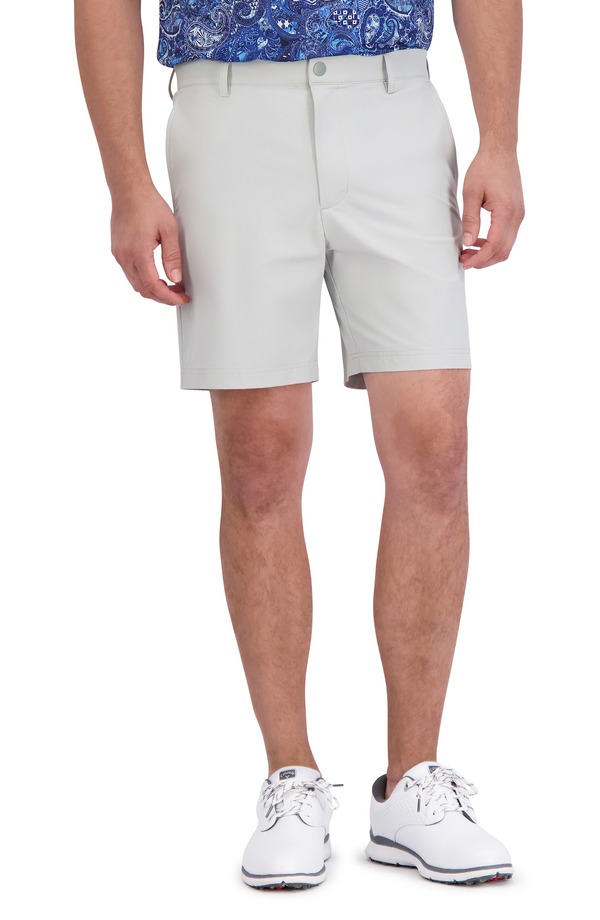 ロバートグラハム メンズ ボトムス 二分の一ズボン下・さる股引き 遊撃手ズボン下 Robert Graham Aster Performance Golf Shorts Grey 薄墨色