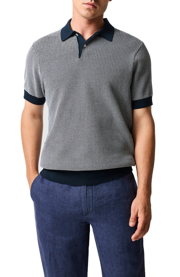 ロッドアンドグン メンズ トップス スポーツシャツ Rodd \u0026 Gunnicholls Polo Midnight
