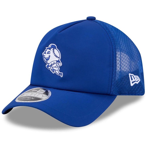 ニューエラ メンズ アクセサリー 帽子 Men New Era Royal New York Mets 2026 Batting Practice Alternate Apex 9FORTY Adjustable Hat Royal