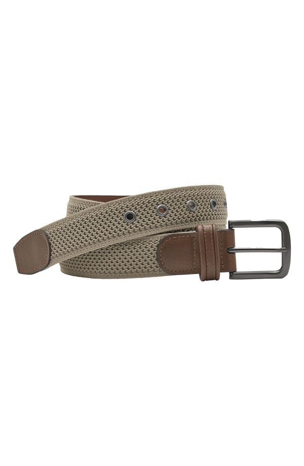 ジョンストンアンドマーフィー メンズ 付属品 胴締め 編み物 Johnston \u0026 Murphy Amherst Engineered Knit Beltaupe トープ