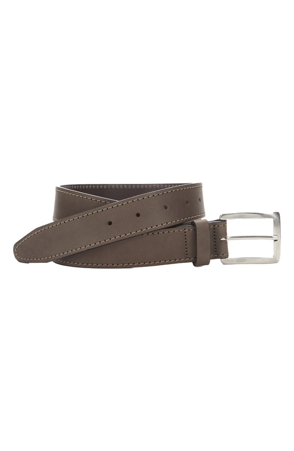 ジョンストンアンドマーフィー メンズ 付属品 胴締め なめし革 Johnston \u0026 Murphy Deaton Leather Belt Stone 石ころ
