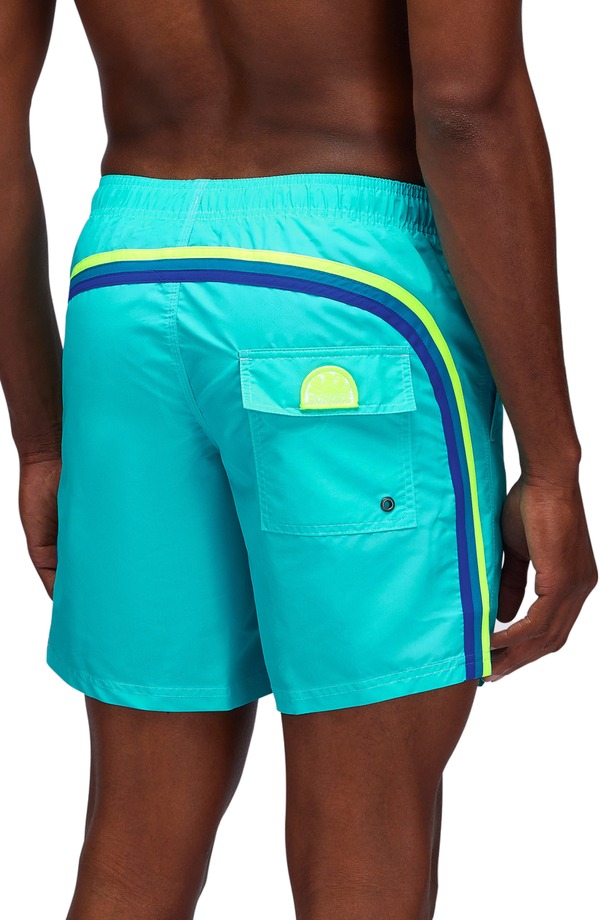 サンデッキ メンズ 海水着 二分の一ズボン下・さる股引き Sundek Classic Swim Trunks Marine
