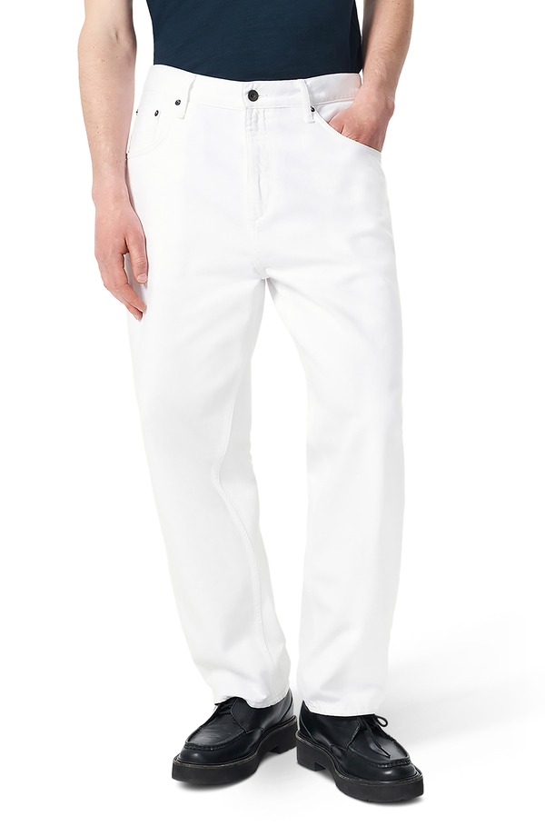 ラグアンドボーン メンズ ボトムス ジーンズズボン下 デニム rag \u0026 bone RBaggy Jeans White 白いこと